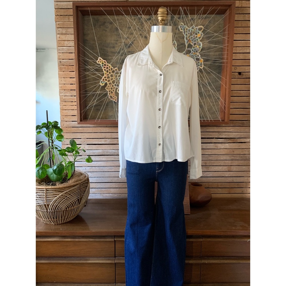 Splendid Button Down Blouse
